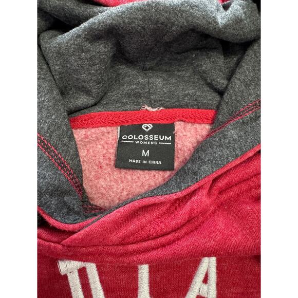 Indiana Hoosiers Wmn's Hoodie sz Med IU Logo Hooded Pullover Sweatshirt - Picture 5 of 7